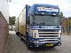 2003 Scania  114 L 380 6x2R € 3 + trailer Truck over 7.5t Stake body and tarpaulin photo 4