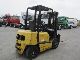 1997 Yale  GDP25RF Forklift truck Front-mounted forklift truck photo 3