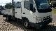 2006 Mitsubishi  Canter double cab flatbed long 7Sitzplätze Van or truck up to 7.5t Stake body photo 2