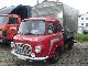 Barkas  B1000 platform with benches in the back 1977 Stake body photo