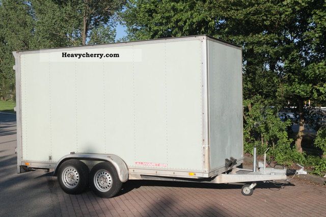 1994 Auwarter  Auwärter tandem trailer with furniture box body Trailer Box photo