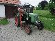 1958 Fendt  Dieselross FW237 Agricultural vehicle Tractor photo 2