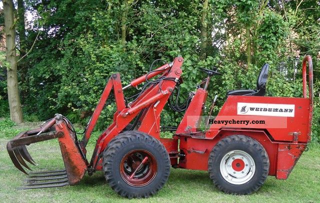 1983 Weidemann  See DM-1502 four-wheel-essential Agricultural vehicle Farmyard tractor photo