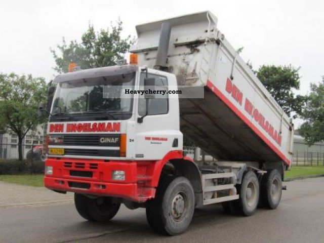 2001 Ginaf  M 3335 6x6 Tipper Ruizeveld Truck over 7.5t Tipper photo