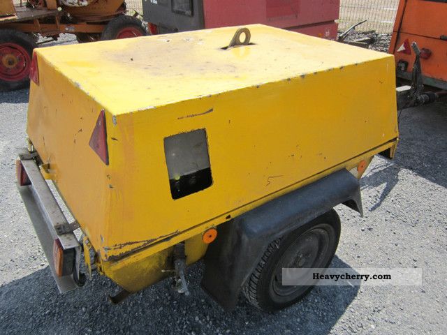 Atlas Copco air compressor air power 1991 Other construction vehicles