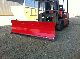 2012 Linde  Snow plow, 2m wide and swivel Forklift truck Front-mounted forklift truck photo 1
