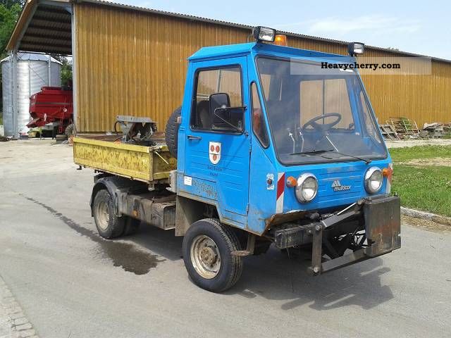 1992 Multicar  M25.1A 4x4 Van or truck up to 7.5t Tipper photo