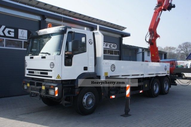 2012 Iveco  Crane assembly, remote control, winch, platform Truck over 7.5t Truck-mounted crane photo