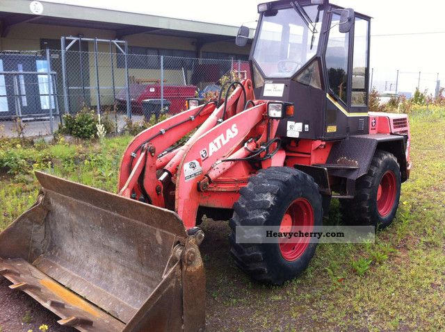 1997 Atlas  AR 52 ES with 4in1 bucket fork Construction machine Wheeled loader photo