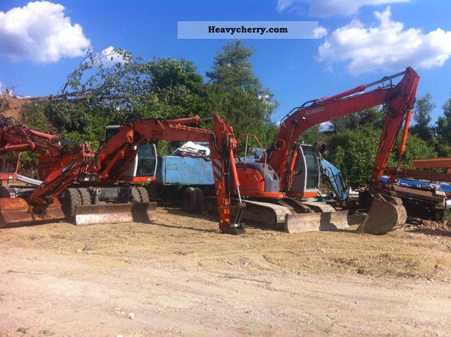 2012 Kobelco  SK 135 SR blade, air Construction machine Caterpillar digger photo