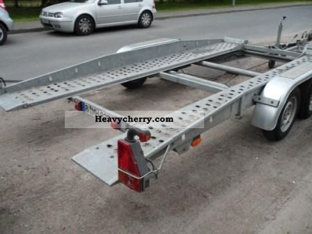 2008 Agados  Total weight of 2,5 t Tipper tinted Trailer Car carrier photo