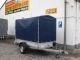 Agados  Plan trailer 1200kg aluminum 249x124x150cm 2012 Stake body and tarpaulin photo