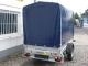 2012 Agados  Plan trailer 1200kg aluminum 249x124x150cm Trailer Stake body and tarpaulin photo 2