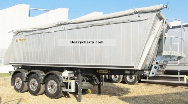 2012 Zaslaw  Zaslaw nowa wywrotka aluminiowa! LEASING BEZ WPLATY Semi-trailer Tipper photo