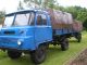 Robur  Lo 2002A with trailer 1986 Stake body and tarpaulin photo