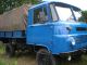 1986 Robur  Lo 2002A with trailer Van or truck up to 7.5t Stake body and tarpaulin photo 1