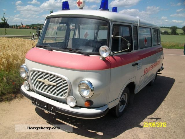 1986 Barkas  B 1000 Van or truck up to 7.5t Ambulance photo