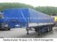 1997 Orthaus  Dropside trailer with steel \u0026 tarpaulin Edscha Semi-trailer Stake body and tarpaulin photo 1