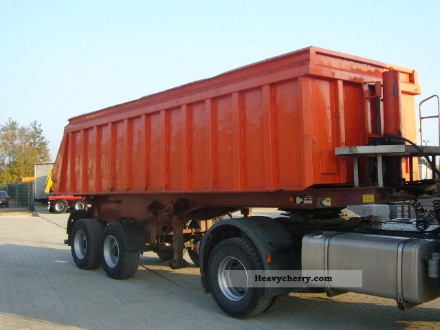 1994 Orthaus  Tilt trough 24 cubic meters, air found., Bulk Semi-trailer Tipper photo