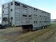 1991 Orthaus  3 stock. pig trailer Semi-trailer Cattle truck photo 1