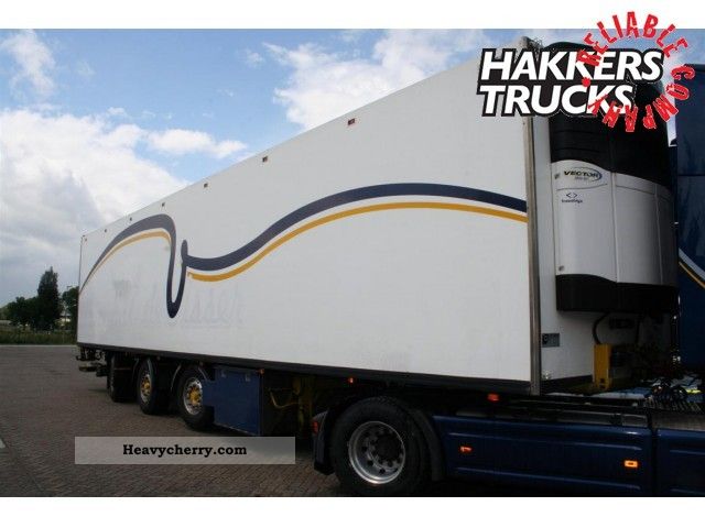 2006 Van Eck  Tridec TDX Steering Twin Semi-trailer Refrigerator body photo