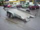 Klagie  Car transport trailer with electric winch Vollverz 1999 Car carrier photo