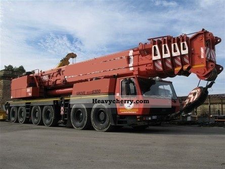 2002 Grove  GMK 6300 ** poor ** + 60 m + 300 TON + + Truck over 7.5t Truck-mounted crane photo