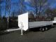 2000 Obermaier  Tandem flatbed trailer Trailer Stake body photo 1