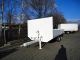 2000 Obermaier  Tandem flatbed trailer Trailer Stake body photo 3