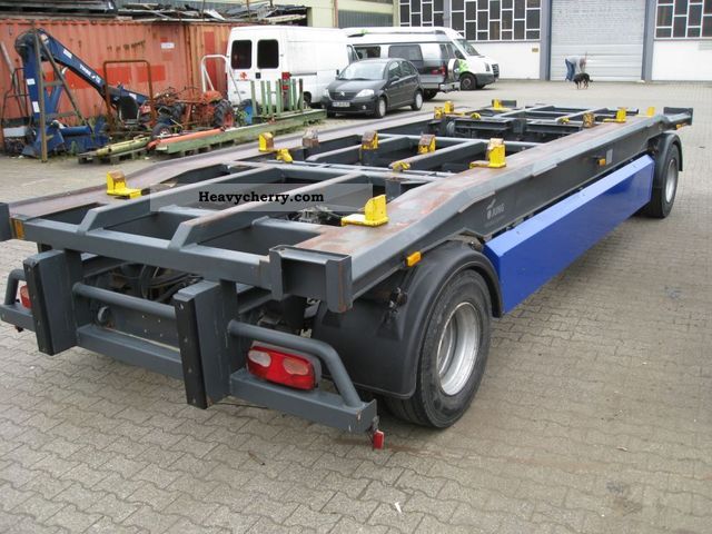 2002 Gergen-Jung  TKA combined RC and ASK Trailer Roll-off trailer photo