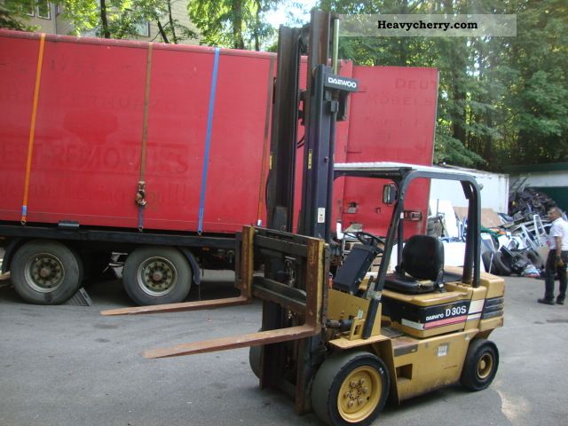 2012 Daewoo  D30 S Forklift truck Front-mounted forklift truck photo