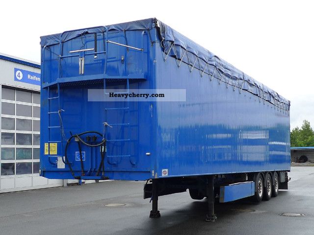 2008 Knapen  Walk Liner * SAF-axles * Elevator shaft * 93m ³ * Semi-trailer Tipper photo