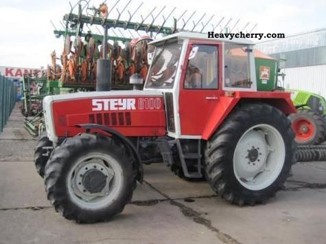 1980 Steyr  8100 Agricultural vehicle Tractor photo