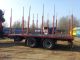 2009 Kotschenreuther  THP 218 short wooden stakes transports 12 Exte Trailer Timber carrier photo 9