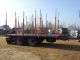 2009 Kotschenreuther  THP 218 short wooden stakes transports 12 Exte Trailer Timber carrier photo 7