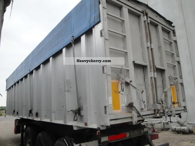 1990 Benalu  9.50m x 2.20m 49m3 Semi-trailer Tipper photo