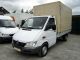 2000 Mercedes-Benz  Sprinter 208 CDI platform and tilts Van or truck up to 7.5t Stake body and tarpaulin photo 1