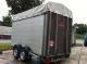2004 Trebbiner  TP 20.30-15A ** ** EXCELLENT CONDITION ** RAMP Trailer Stake body and tarpaulin photo 8