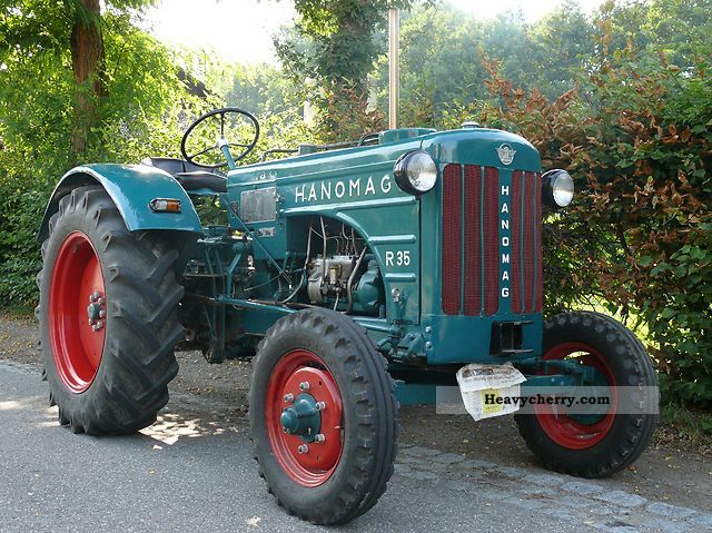 1956 Hanomag  R 35 W high-speed Agricultural vehicle Tractor photo
