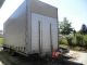 1991 Kotschenreuther  TPA 1216 tandem / jumbo / mega / low coupling system Trailer Stake body and tarpaulin photo 1