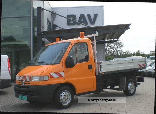 2002 Peugeot  Boxer 2.0 HDI 320 Dreiseitenkipper Van or truck up to 7.5t Three-sided Tipper photo