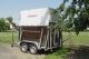 1991 Blomert  2-horse trailer he Trailer Cattle truck photo 1