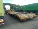 1996 Hoffmann  Low boy trailer with ramps 13 m (Germany) Semi-trailer Low loader photo 1