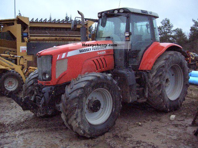 2008 Massey Ferguson  7485 Dyna VT Agricultural vehicle Tractor photo