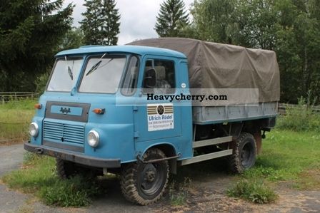 1967 Robur  Elo Van or truck up to 7.5t Stake body and tarpaulin photo