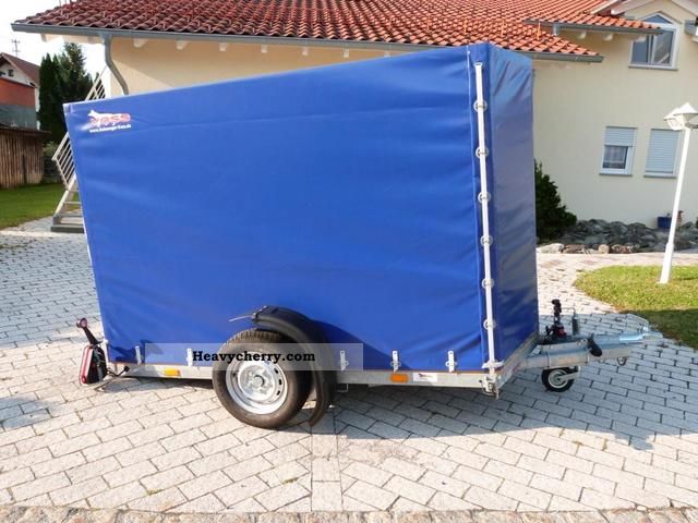 2012 Voss  retractable trailer with tarpaulin 170 Trailer Trailer photo