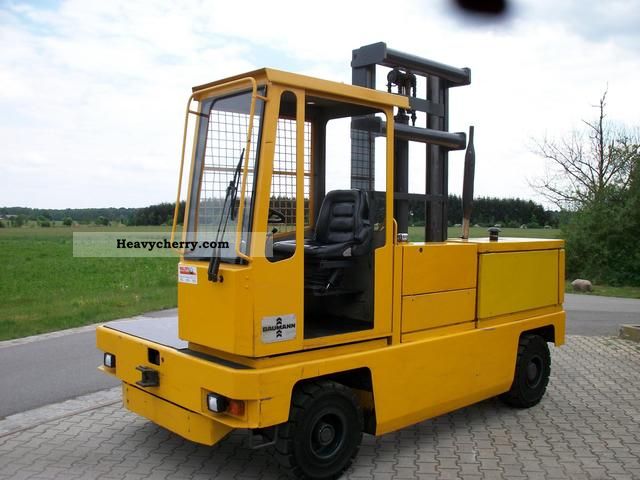 1990 Baumann  Type HS 12/30/40, VAT. 19% refundable Forklift truck Side-loading forklift truck photo
