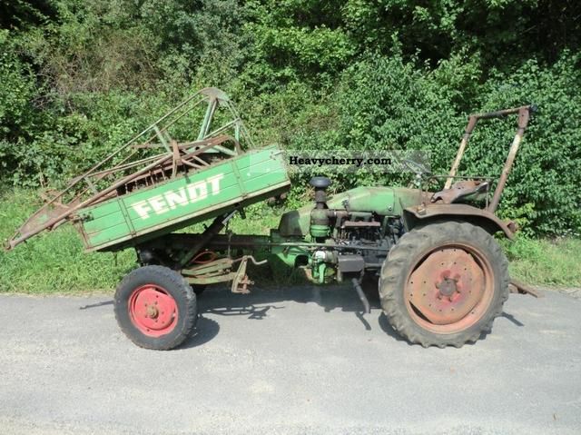 1967 Fendt  F 230 GT, utility vehicles, front loaders, flatbed Agricultural vehicle Tractor photo