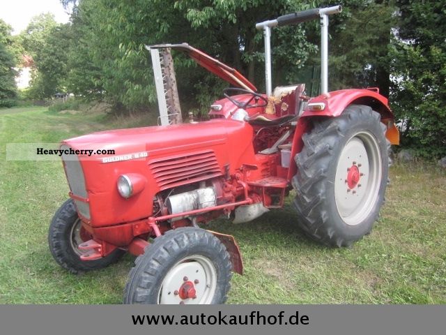 1965 Guldner  Güldner G40S 30Km / h, ready to use original Pappbrief Agricultural vehicle Tractor photo