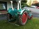 1961 Guldner  Güldner A3K Burgundy with mower and hydraulic Pappbrief Agricultural vehicle Tractor photo 3